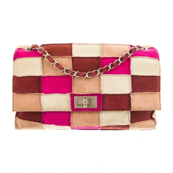 CHANEL VINTAGE REISSUE 225 PATCHWORK FLAP BAG - Picture 1 of 10